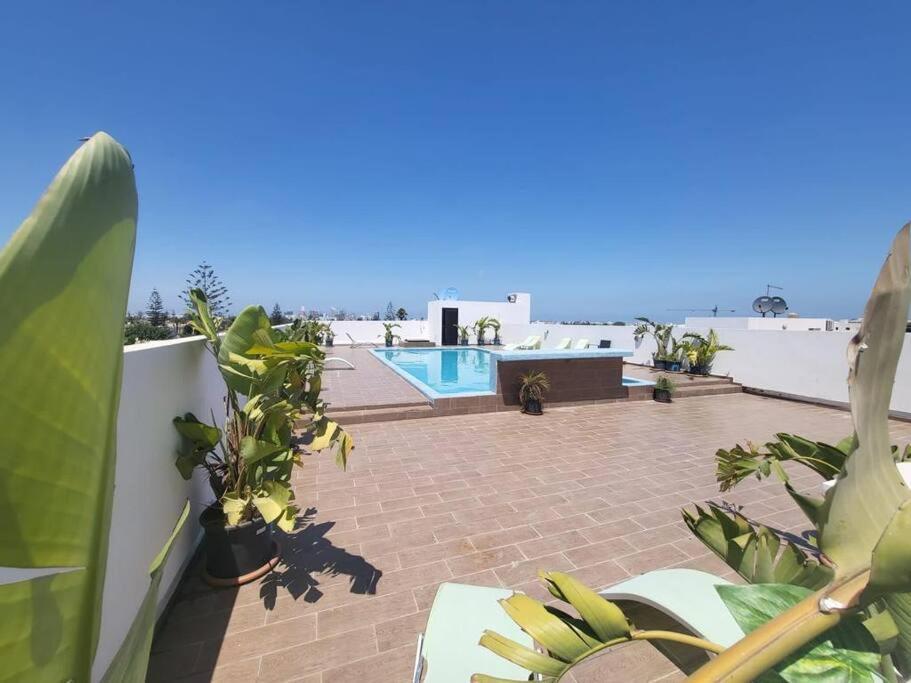 Chez Miguel Appartement Casablanca Avec Piscine المظهر الخارجي الصورة
