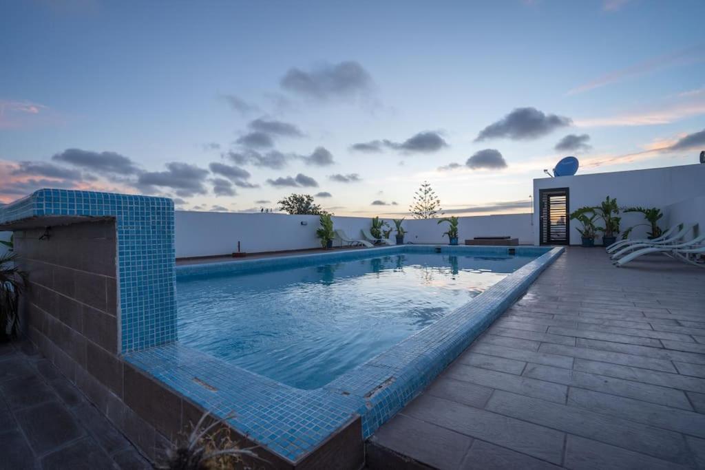 Chez Miguel Appartement Casablanca Avec Piscine المظهر الخارجي الصورة
